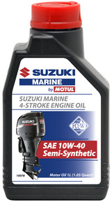 SUZUKI marine 4 stroke 10w40 oil - 1ltr